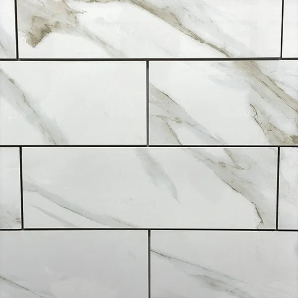 Carrara 10cm x 30cm Wall Tile